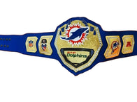 Miami Dolphins championship belt Inspired adult size - 1 | Dash Racegear