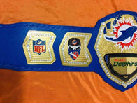 Miami Dolphins championship belt Inspired adult size - 2 | Dash Racegear