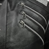 Michael Jackson Beat It Black Jacket Jacket unisex detail view 2 | Dash Racegear — Michael-Jackson-Beat-It-Black-Biker-Jacket-510×510