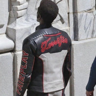 Mr. Terrific Leather Jacket Leather Jacket unisex detail view 3 | Dash Racegear — Superhero Leather Jacket – Mr. Terrific Comic Style Look
