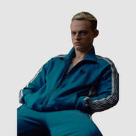 MobLand Eddie Harrigan Blue Track Jacket Jacket unisex detail view 2 | Dash Racegear — Iconic Blue Track Jacket from MobLand Eddie Harrigan Outfit