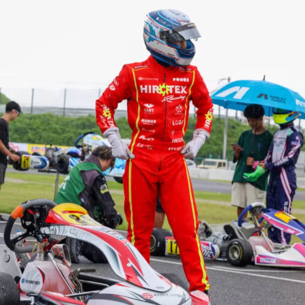 Monocolle Marina Hirotex Red Unik Racing Kart Suit - Dash Racegear Store