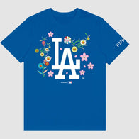 Takashi Murakami x Dodgers T-shirt Shirt unisex front product view | Dash Racegear — Murakami Dodgers Collaboration Tee – Unique Baseball Fashion