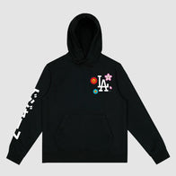 Takashi Murakami x Dodgers Hoodie Hoodie unisex front product view | Dash Racegear — Takashi Murakami x Dodgers Hoodie – Artistic Collaboration Apparel