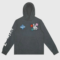 Murakami x Los Angeles Dodgers World Series Champions Hoodie Hoodie unisex detail view 3 | Dash Racegear — Champion Spirit – Murakami Los Angeles Dodgers Hoodie 2025