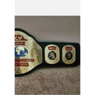 NEW WCW World Light Heavyweight Wrestling Championship Belt - 3 | Dash Racegear