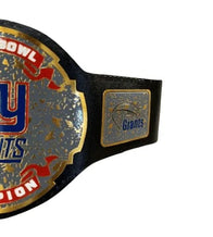 NEWYORK NY GIANTS NFL Championship Belt Adult Size 2mm Brass - 3 | Dash Racegear