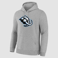 Utah Mammoth Logo Legacy Pullover Hoodie Hoodie unisex detail view 2 | Dash Racegear — Utah Mammoth Sports Hoodie – Legacy Logo Pullover Style