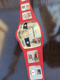 NWA World Junior Heavyweight Championship Inspired Title Belt - 3 | Dash Racegear
