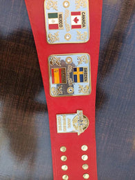 NWA World Junior Heavyweight Championship Inspired Title Belt - 12 | Dash Racegear
