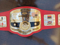 NWA World Junior Heavyweight Championship Inspired Title Belt - 10 | Dash Racegear