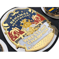 NWA Bahamas Bahamian Heavyweight Wrestling Championship Belt - 2 | Dash Racegear