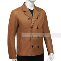 The Harder They Fall Nat Love Leather Jacket Leather Jacket unisex detail view 3 | Dash Racegear — The Harder They Fall Nat Love Brown Leather Jacket