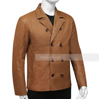 The Harder They Fall Nat Love Leather Jacket Leather Jacket unisex detail view 3 | Dash Racegear — The Harder They Fall Nat Love Brown Leather Jacket