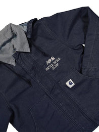 Carhartt New Balance Jacket Jacket unisex detail view 4 | Dash Racegear — Men’s navy Carhartt WIP x New Balance Arcan Hooded Jacket, soft fleece lining with sleek street-ready style.