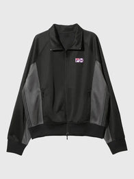 NEEDLES x FILA Track Jacket Jacket unisex detail view 2 | Dash Racegear — Needles x Fila 2026 zip-up fleece track jacket crafted for cozy comfort and versatile casual fashion.