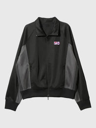 NEEDLES x FILA Track Jacket Jacket unisex detail view 2 | Dash Racegear — Needles x Fila 2026 zip-up fleece track jacket crafted for cozy comfort and versatile casual fashion.