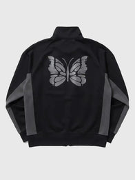 NEEDLES x FILA Track Jacket Jacket unisex detail view 3 | Dash Racegear — 2026 Needles x Fila track jacket showcasing premium fleece comfort with sleek athletic-inspired styling.