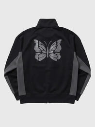 NEEDLES x FILA Track Jacket Jacket unisex detail view 3 | Dash Racegear — 2026 Needles x Fila track jacket showcasing premium fleece comfort with sleek athletic-inspired styling.