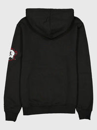 New Era Wagon Hoodie Hoodie unisex detail view 2 | Dash Racegear — New Era Wagon black 2026 pullover hoodie, unisex fleece comfort piece ideal for layering during cold weather and downtime
