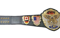 New Ring Of Honor Wrestling Championship Leather Belt - 3 | Dash Racegear