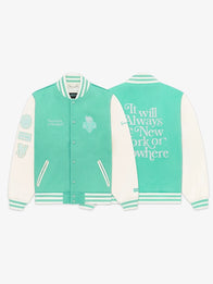 Liberty Motto Varsity Jacket Varsity Jacket unisex detail view 4 | Dash Racegear — Liberty Motto Varsity Jacket with a bold look, comfortable feel, and timeless varsity details for modern casual wear.