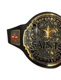 New Orleans Saints NFL Championship Inspired Title Belt - 4 | Dash Racegear