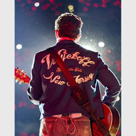 Nick Jonas JONAS20 Blue Jacket Jacket unisex detail view 3 | Dash Racegear — Blue JONAS20 Jacket as Seen on Nick Jonas