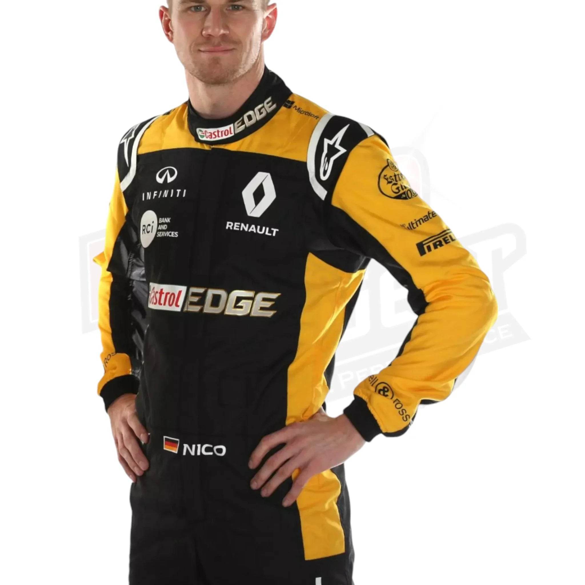 Nico Hulkenberg 2018 Renault F1 Team Race Suit - Dash Racegear Store