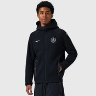 Chelsea Nike Tech Fleece Full-Zip Hoodie Jacket Jacket unisex front product view | Dash Racegear — Chelsea FC Nike Tech Fleece Zip-Up Hoodie