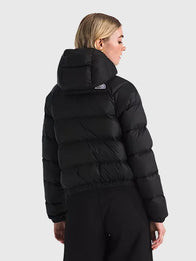 The North Face Women’s Hydrenalite Down Hoodie Hoodie unisex detail view 2 | Dash Racegear — The North Face Hydrenalite Down Puffer Hoodie Jacket for women, compressible and warm, great for travel and winter days.