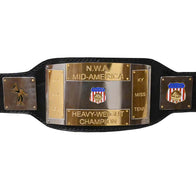 Nwa Mid America Heavyweight Champion Dual Plated Title Belt - 1 | Dash Racegear