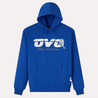 OVO x Chelsea FC Blue Hoodie Hoodie unisex front product view | Dash Racegear — Classic OVO x Chelsea FC blue hoodie with premium finish