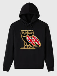 OVO International OG 2026 Hoodie Hoodie unisex detail view 2 | Dash Racegear — OVO International OG 2026 UK Hoodie, premium streetwear hoodie with comfortable fleece for everyday wear.