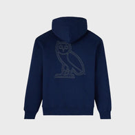 OVO Omega Contrast Stitch Hoodie Hoodie unisex detail view 5 | Dash Racegear — OVO Contrast Stitch Hoodie – Omega Collection Drop