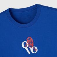 Chelsea X OVO Runner T-Shirt Shirt unisex detail view 5 | Dash Racegear — Limited edition Chelsea x OVO runner tee with owl and crest logo