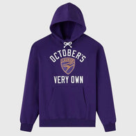 OVO Wilfrid Laurier University Hoodie Hoodie unisex front product view | Dash Racegear — Trendy OVO x Laurier University Hoodie Design