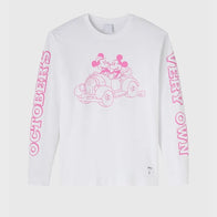 OVO x Disney Valentine’s Long Sleeve T-Shirt Shirt unisex detail view 3 | Dash Racegear — Limited Edition OVO x Disney Valentine's Long Sleeve Shirt