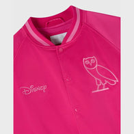 OVO x Disney Valentine’s Satin Jacket Jacket unisex detail view 3 | Dash Racegear — OVO x Disney Jacket – Stylish Valentine’s Satin Design