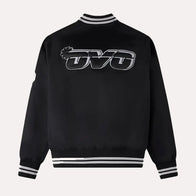 OVO x Spurs Nylon Jacket Jacket unisex detail view 2 | Dash Racegear — OVO x Spurs Black Nylon Jacket – Bold & Classic