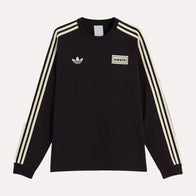 Adidas x Oasis Black Sweatshirt Sweatshirt unisex detail view 2 | Dash Racegear — Britpop Meets Sport – Black Sweatshirt by Adidas & Oasis