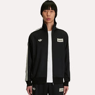 Adidas x Oasis Black Track Jacket Jacket unisex detail view 2 | Dash Racegear — Clean Black Fit – Track Jacket by Adidas & Oasis