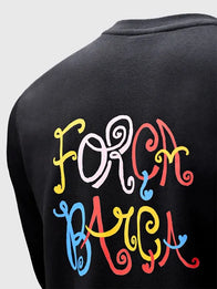 FC Barcelona x Olivia Rodrigo x Spotify Crewneck sweatshirt Sweatshirt unisex detail view 4 | Dash Racegear — Nike 2026 black crewneck sweatshirt FC Barcelona x Olivia Rodrigo x Spotify edition, unisex fanwear for music and match vibes