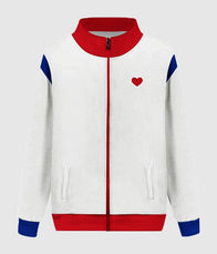 All of Us Are Dead Yoon Gwi Nam White Jacket Jacket unisex detail view 11 | Dash Racegear — All of Us Are Dead Yoon Gwi Nam One Heart Jacket