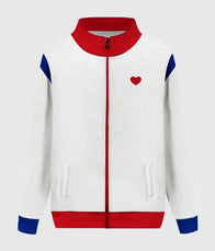 All of Us Are Dead Yoon Gwi Nam White Jacket Jacket unisex detail view 11 | Dash Racegear — All of Us Are Dead Yoon Gwi Nam One Heart Jacket