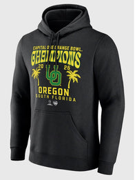 Oregon Ducks Playoff 2026 Orange Bowl Champions Hoodie Hoodie unisex detail view 2 | Dash Racegear — Oregon Ducks 2026 Orange Bowl Champions Hometown Pride hoodie, warm pullover made for celebrating a championship season.