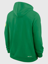 Oregon Ducks 2026 Nike Green Sideline Hoodie Hoodie unisex detail view 4 | Dash Racegear — Green sideline hoodie designed for effortless athletic style and lasting all-day comfort.