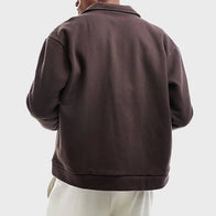 Oversized Mens Heavyweight Overshirt Jacket men detail view 2 | Dash Racegear — Oversized Mens Heavyweight Overshirt