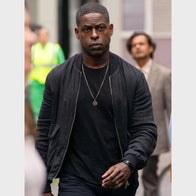 Paradise 2025 Sterling K. Brown Jacket Jacket unisex front product view | Dash Racegear — Sterling K. Brown’s Signature Jacket from Paradise 2025 – Sleek & Stylish