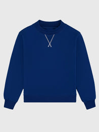 Parke Holiday Classic Mockneck Sweatshirt Sweatshirt unisex detail view 4 | Dash Racegear — Elevate your casual wardrobe with the Parke Holiday Navy Blue Mockneck Sweatshirt, ideal for layering and relaxation.